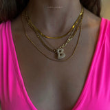 Balloon Big Golden Necklace