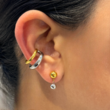 Ear cuff bicolor