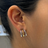 Bicolor Earrings